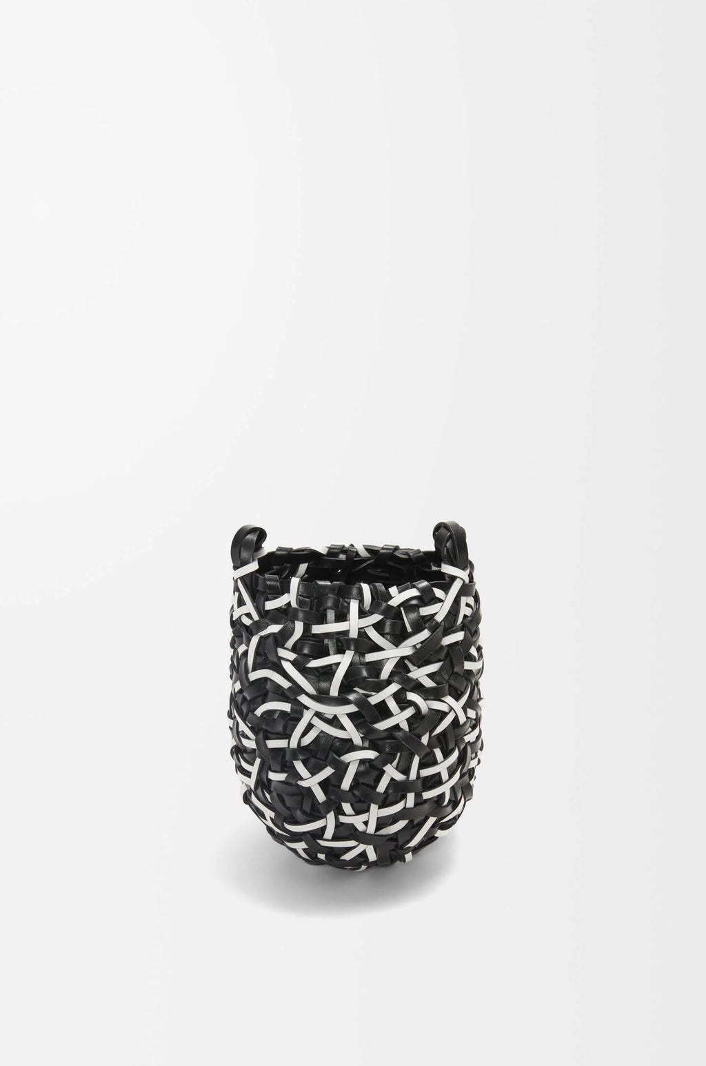 Small Nest Basket bag in calfskin