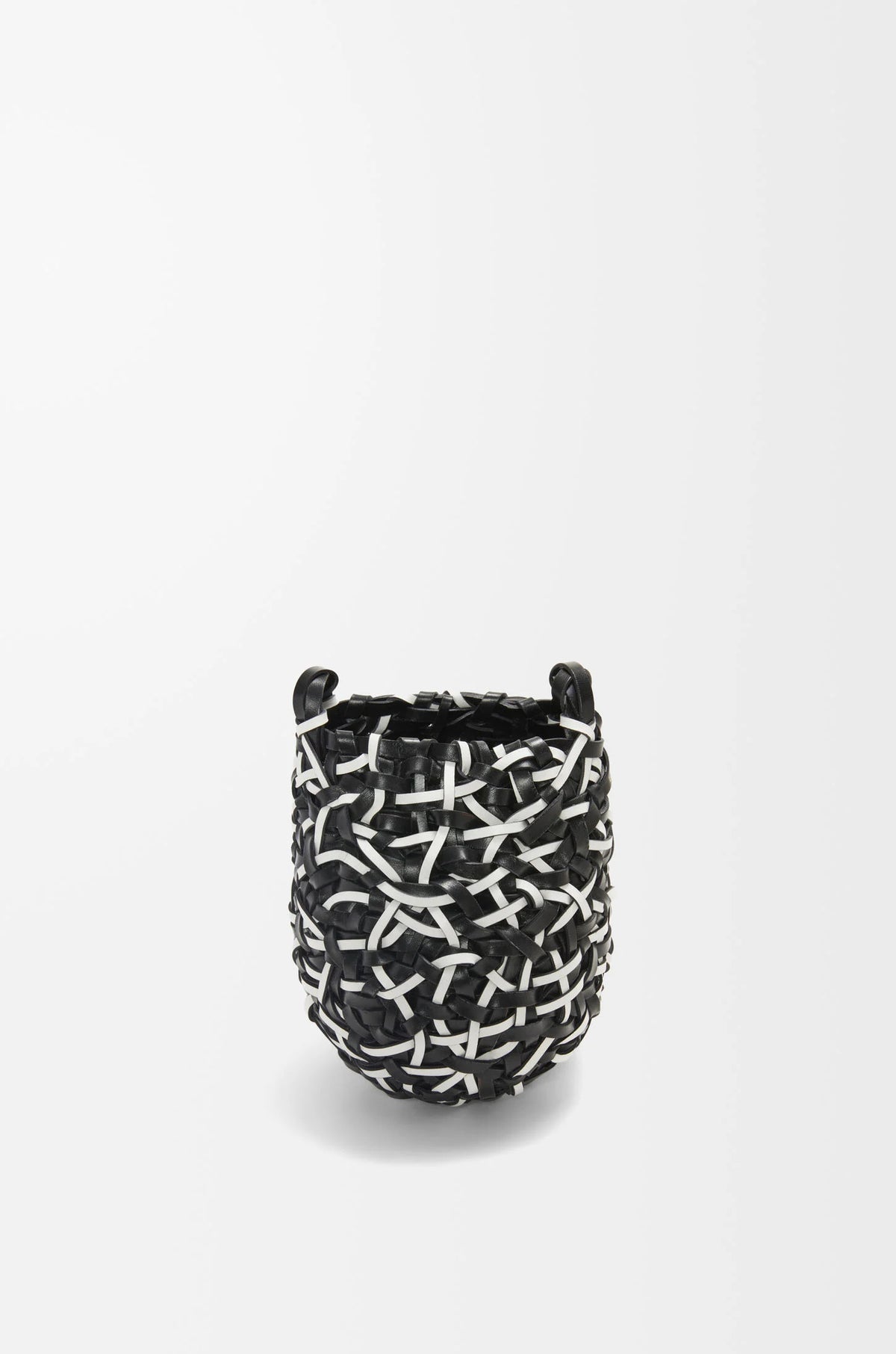 Small Nest Basket bag in calfskin